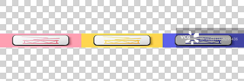 等距鼓与鼓棒图标，孤立于背景上图片素材