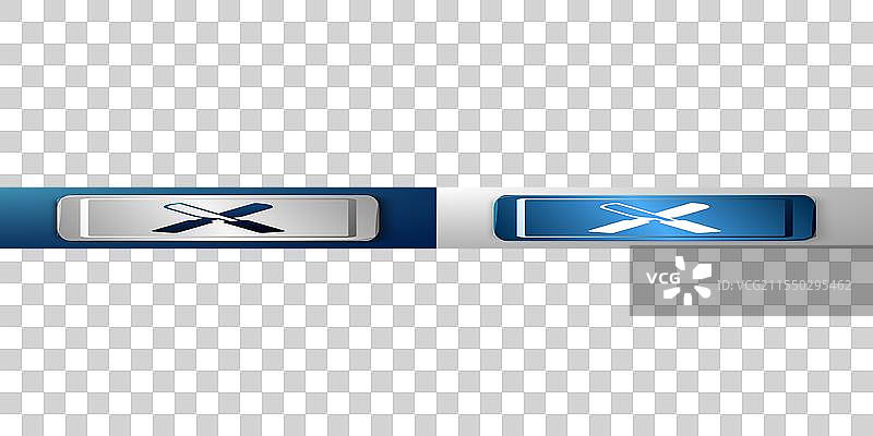 白色手工园艺剪刀用于修剪图片素材