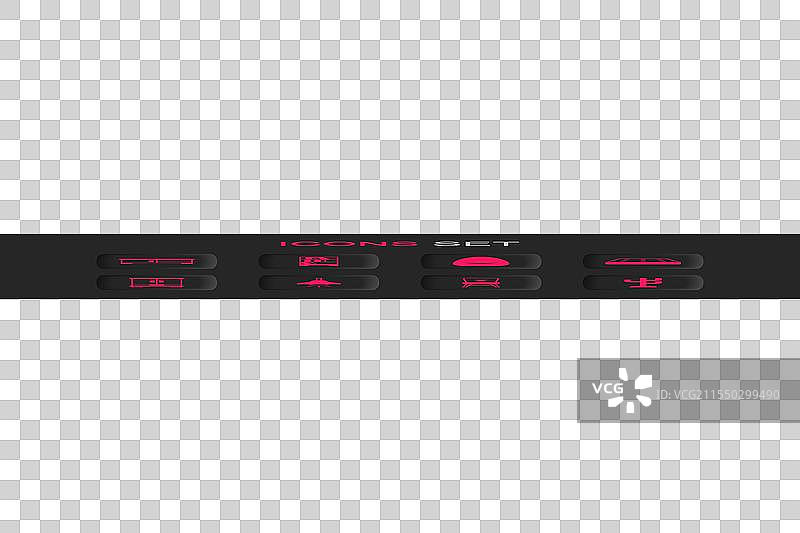 悬挂在书架上的台灯与电视桌架图片素材