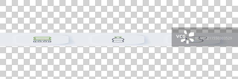 水瓶和水的玻璃壶排成一排图片素材