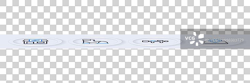 设置狙击手光学瞄准镜的猎场图片素材