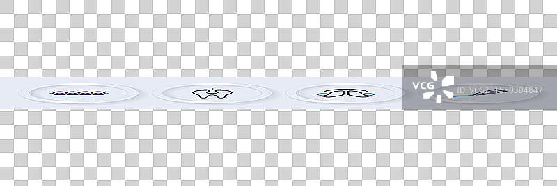 破损的牙膏管牙齿托盘图片素材