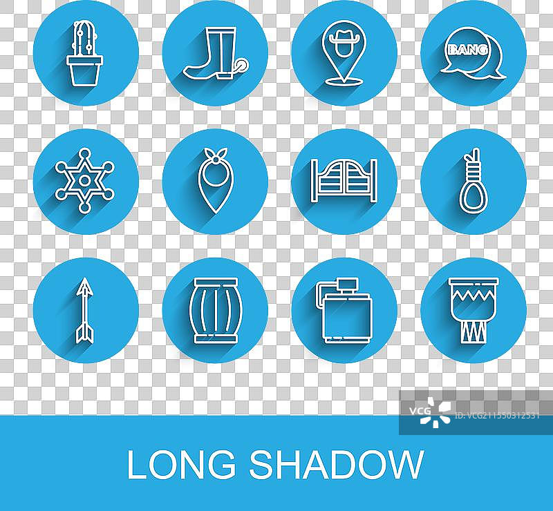 交叉箭头与火药桶仙人掌图片素材