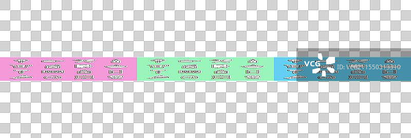 厨师帽放在冰箱上图片素材