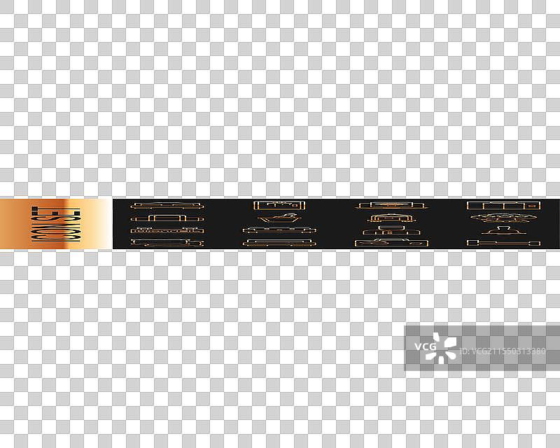 五星级酒店房间床边服务铃图片素材