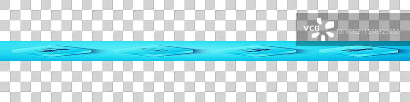 等距的无轨电车、冲浪板、汽车和房车图片素材