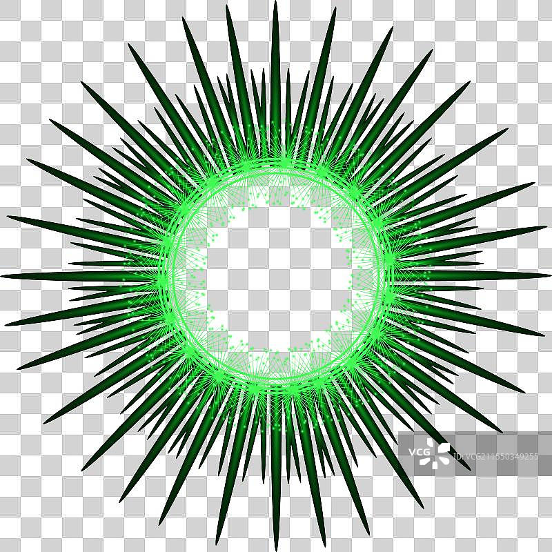 黑暗天空中的抽象星星与空间洞口传送门图片素材