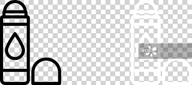 遮瑕膏图标集 美容化妆液喷雾图片素材