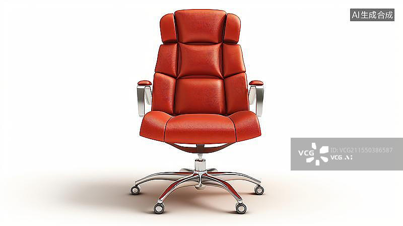 【AI数字艺术】现代皮革 舒服的老板椅 椅子图片素材