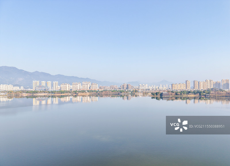 台州临海灵湖公园 台州灵湖公园  台州城市风光 台州 公园图片素材