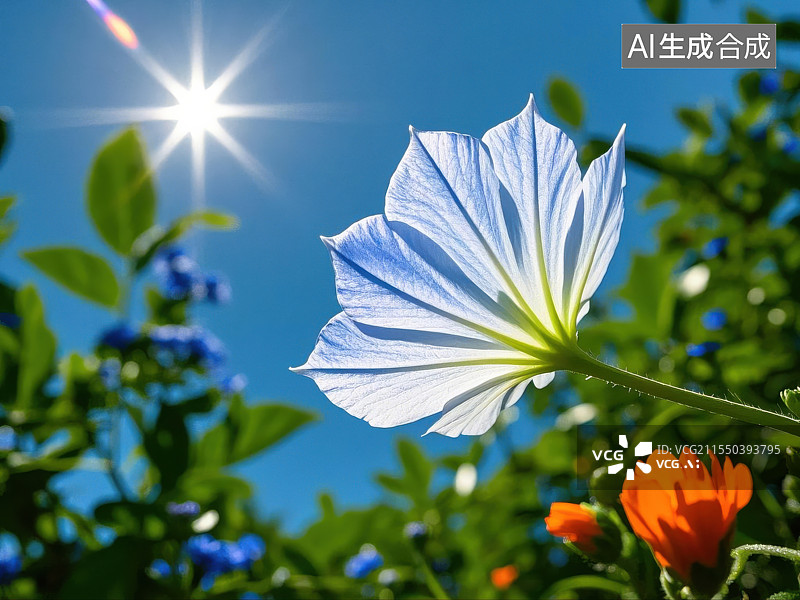 【AI数字艺术】大丽花、曼陀罗花特写插画图片素材