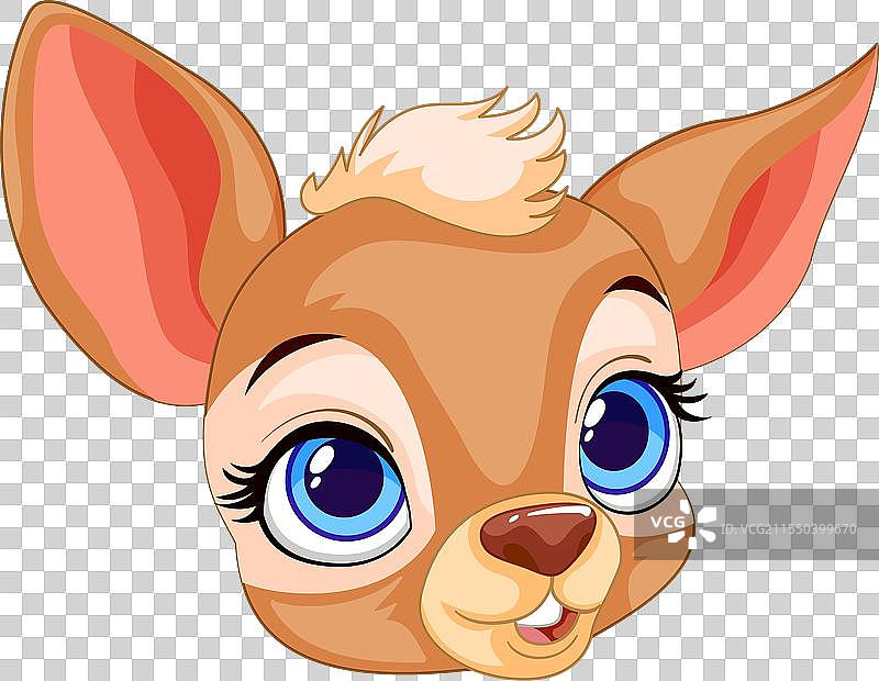 可爱的小鹿图片素材