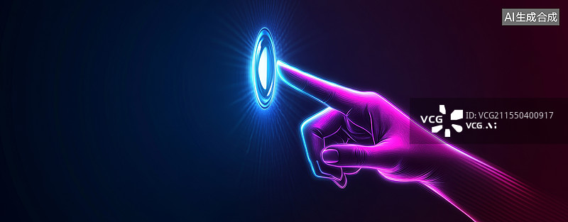 【AI数字艺术】触摸屏手势图片素材