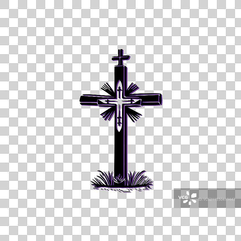 基督教十字架象征信仰与宗教图片素材