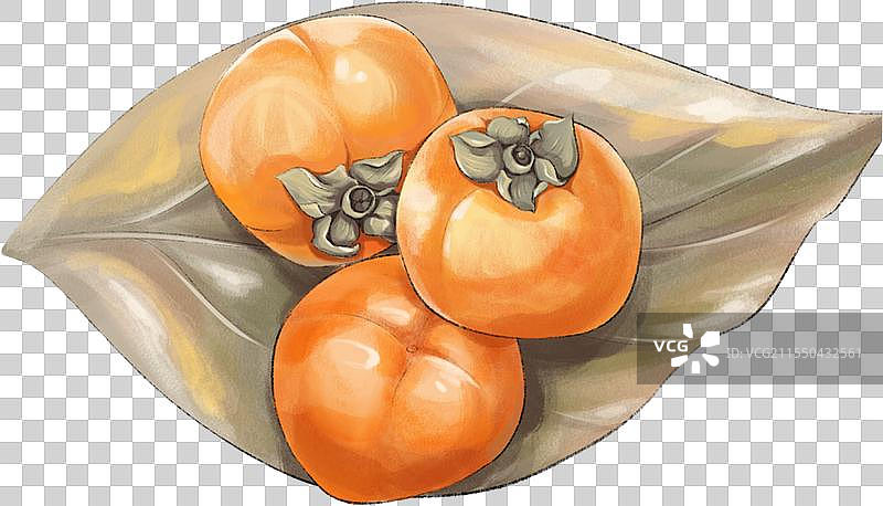 事柿如意图片素材