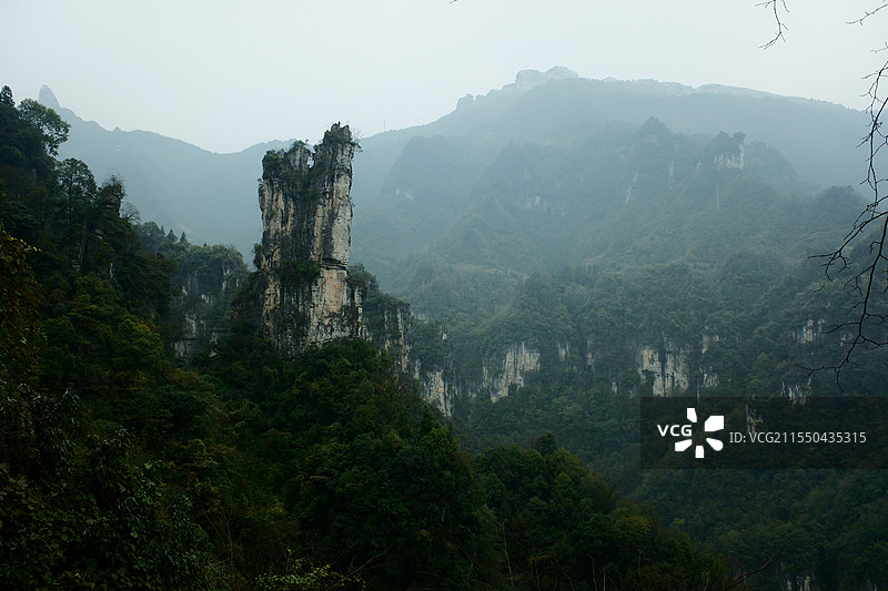 清江方山风景区图片素材