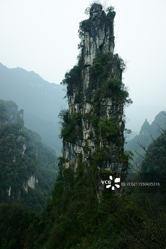 清江方山风景区图片素材