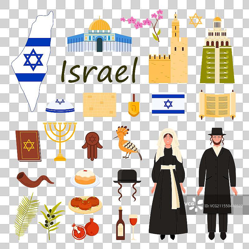 前往以色列，展现以色列人民的生活图片素材