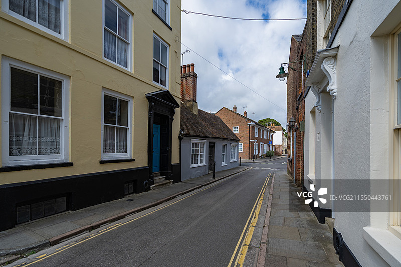 英国东南部小镇坎特伯雷景观图片素材