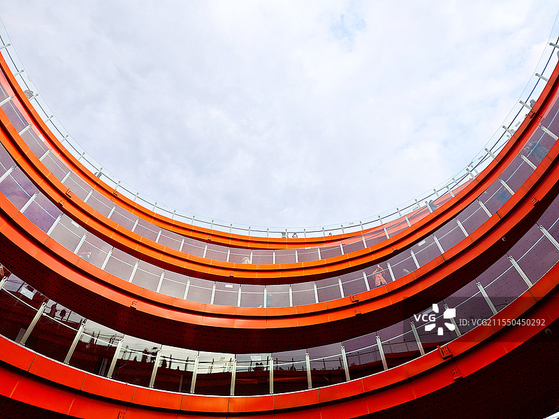 恩阳古镇圆形建筑图片素材