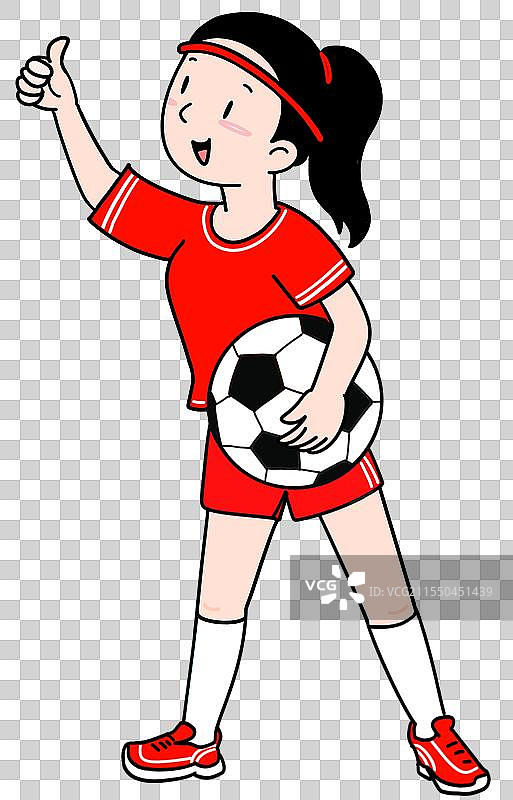 女性运动员元素图片素材