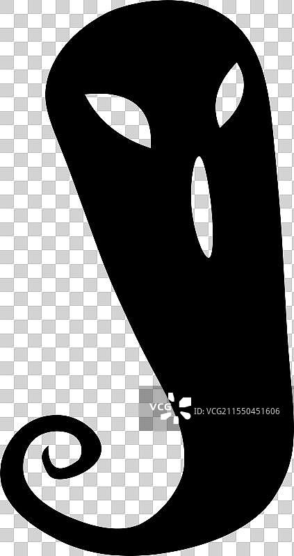 极简主义风格的甘尼许神图形设计图片素材