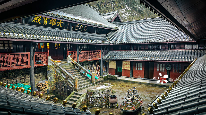 四川 · 峨眉山 仙峰寺图片素材