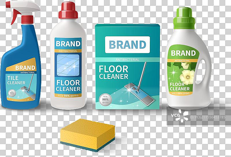 家庭清洁产品图片素材