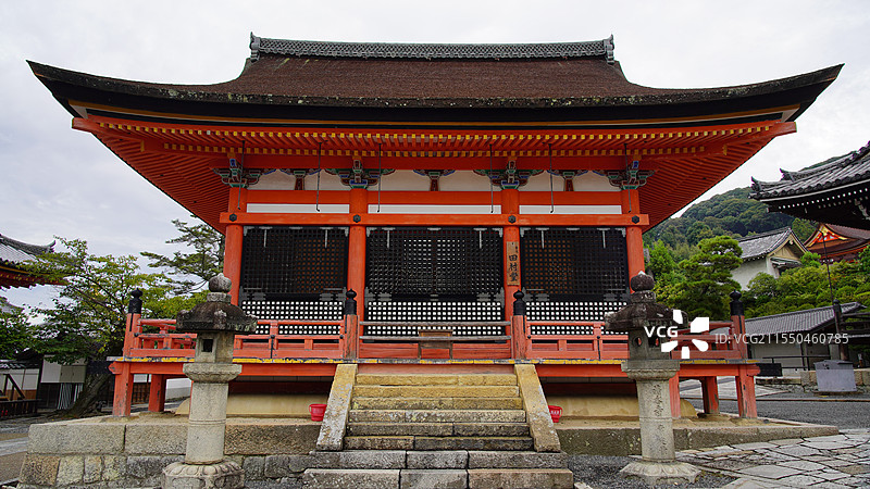 清水寺寺庙建筑图片素材