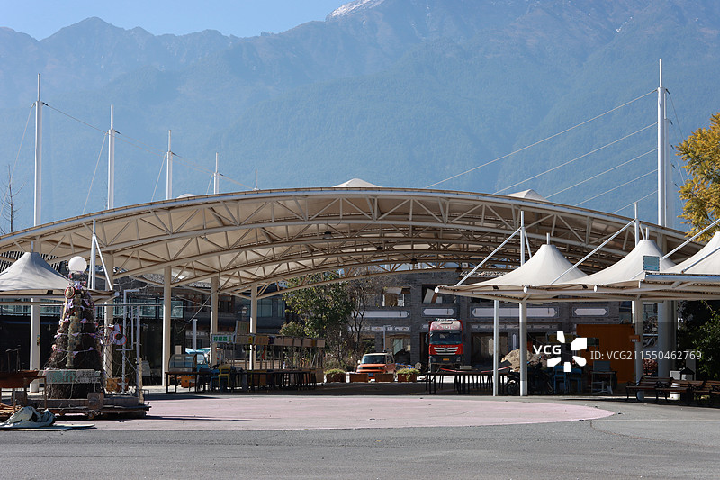 云南大理杨丽萍大剧院图片素材