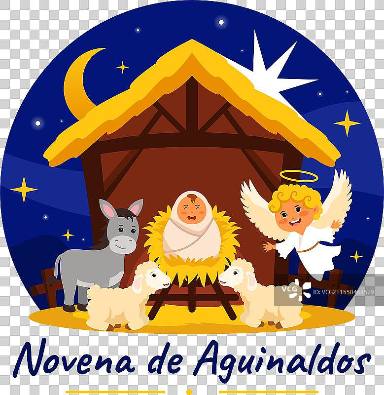 节日主题的九天祷告图片素材