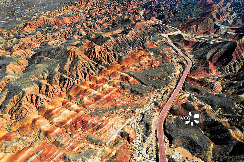 丹霞地貌图片素材