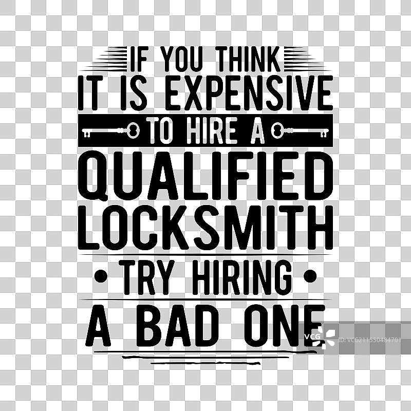 雇佣一个糟糕的昂贵钥匙锁匠图片素材