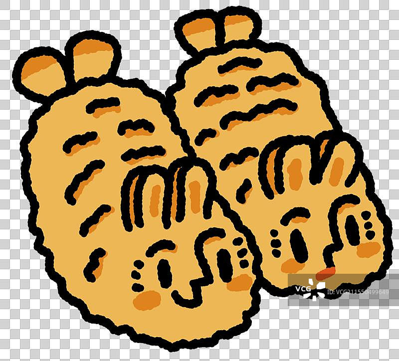 小兔天妇罗图片素材