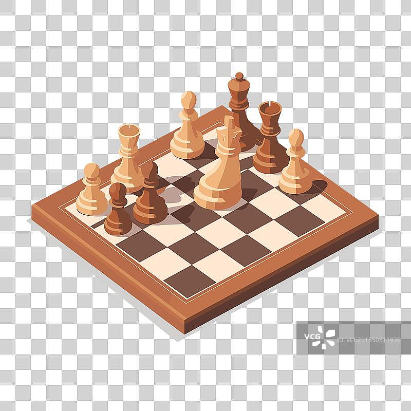 动态设计展示国际象棋游戏图片素材