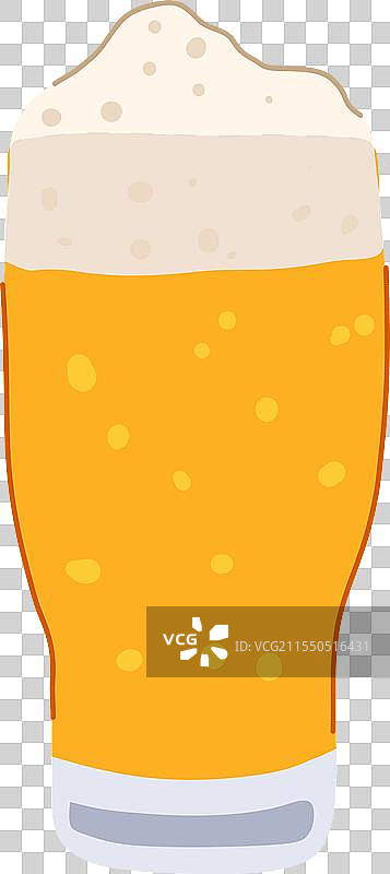 金属啤酒杯卡通图图片素材