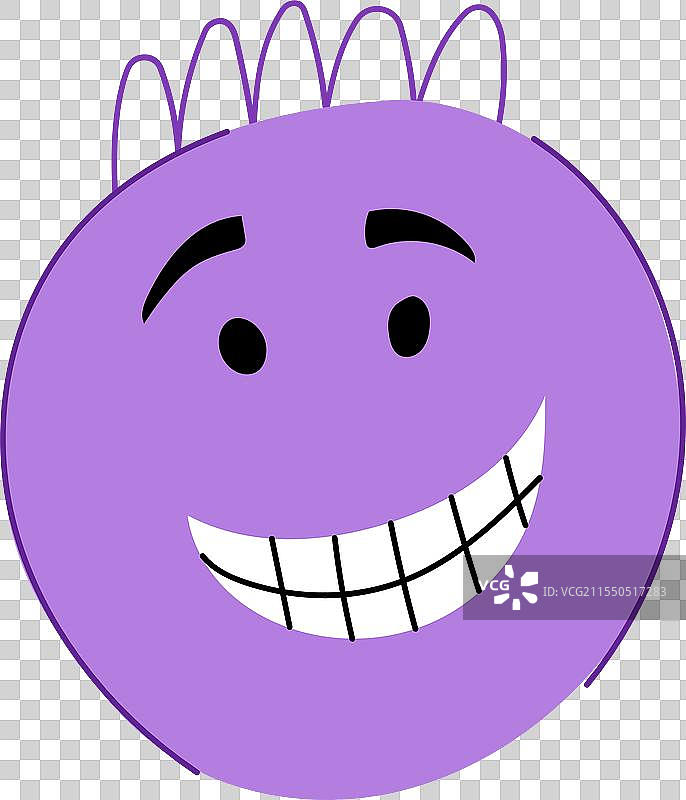 搞笑的漫画面孔卡通图片素材