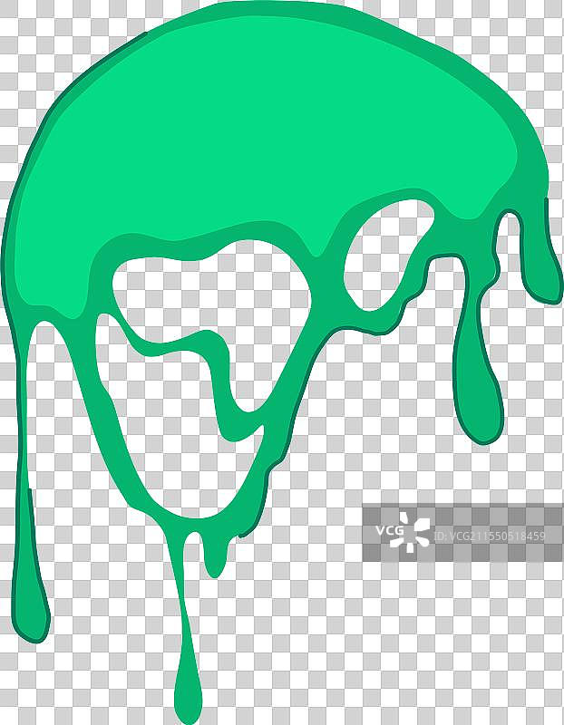 流动的融化圆圈卡通图案图片素材