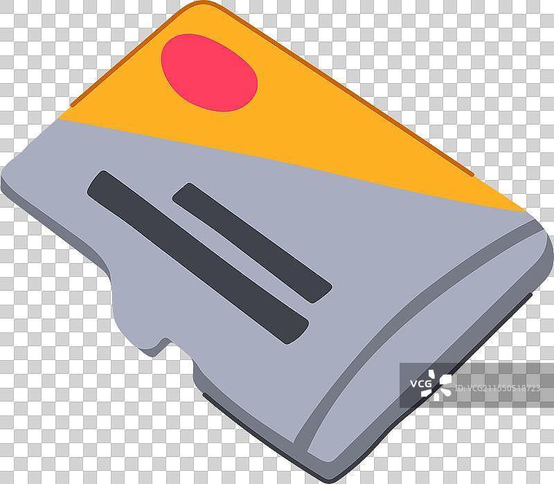 数据微型SD卡卡通图案图片素材