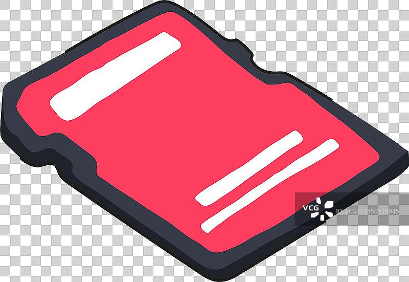 容量SD卡卡通图案图片素材