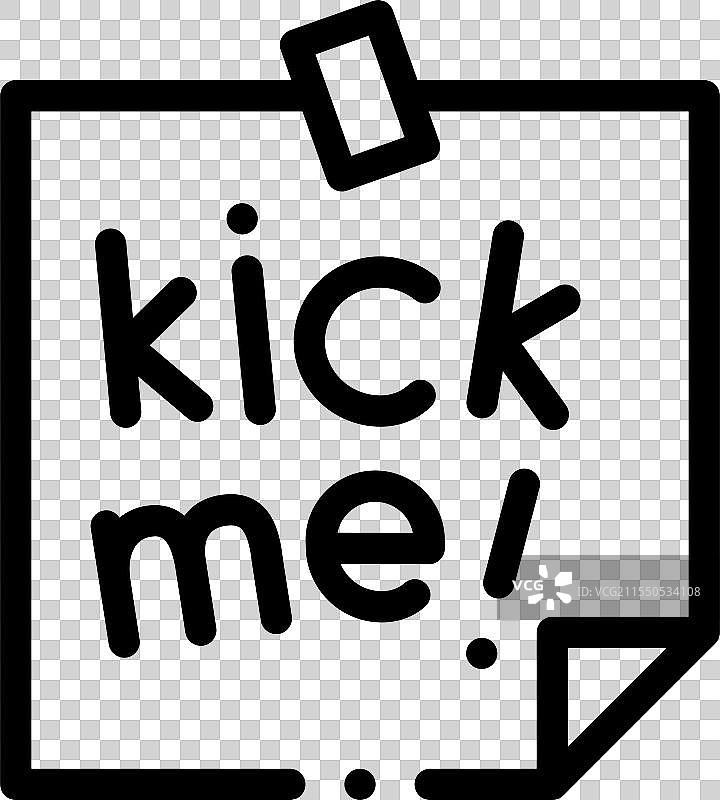 滑板车图标，细线条风格设计图片素材