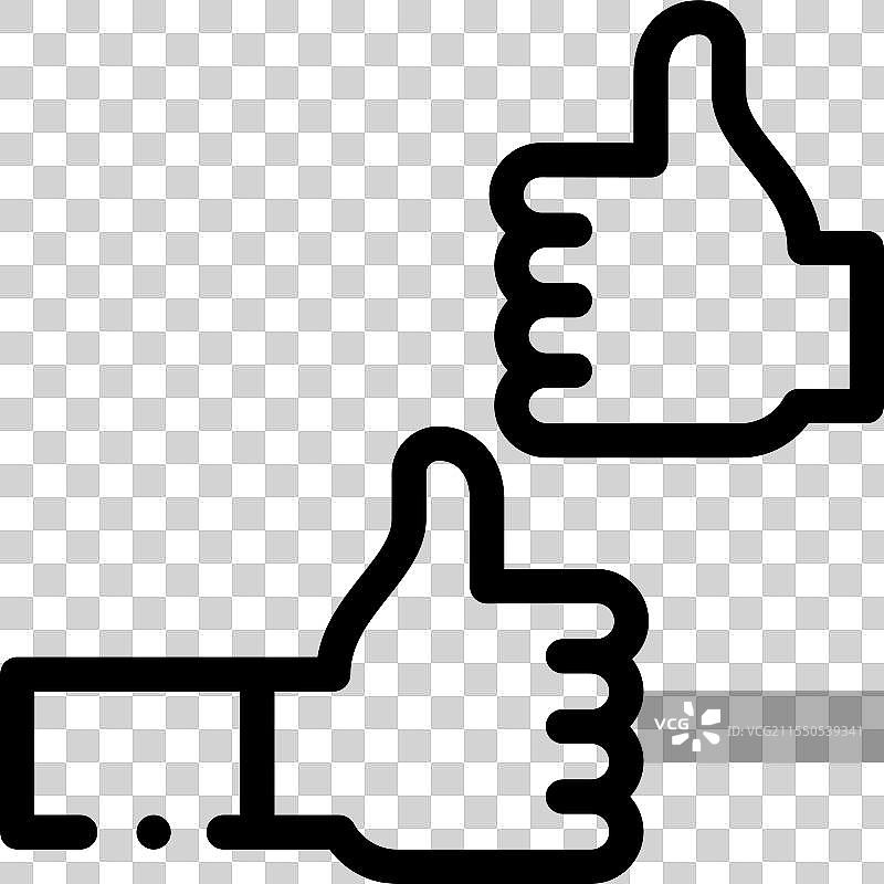 百合花图标，细线条风格设计，独立于背景图片素材