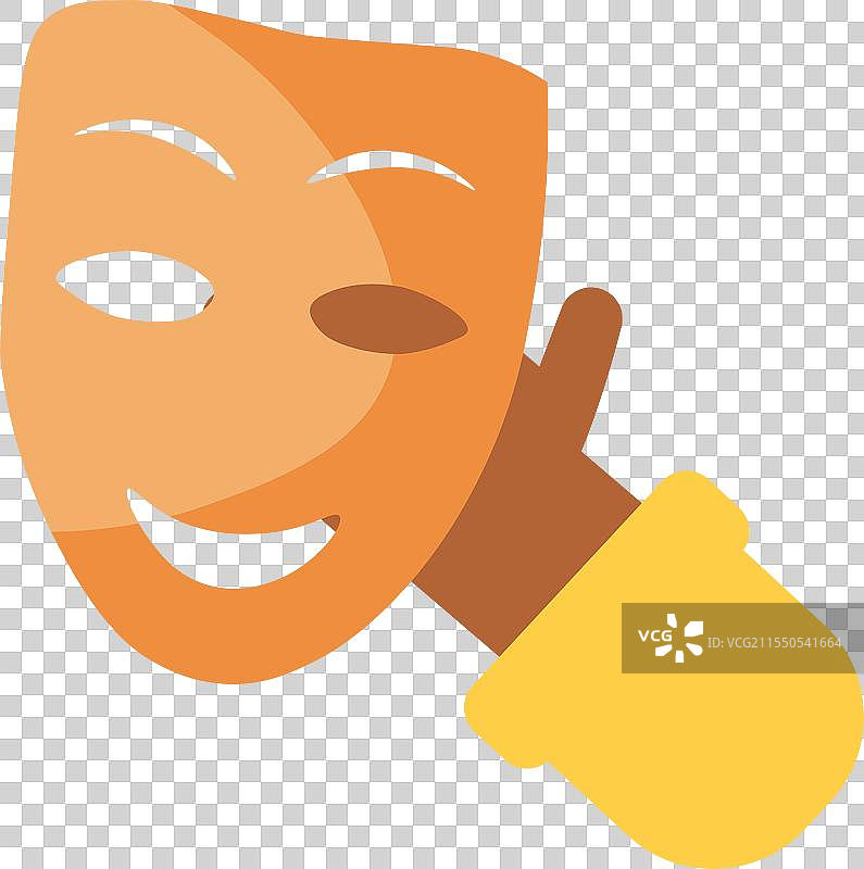 微笑的戏剧面具，表演的传统图片素材