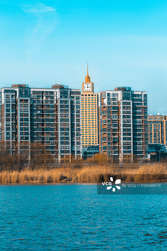怀远县淮河北岸图片素材
