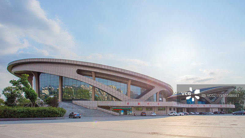 安徽省合肥市巢湖市巢湖体育馆图片素材