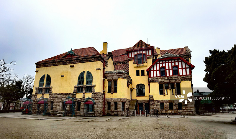 青岛原德国总督府外观图片素材