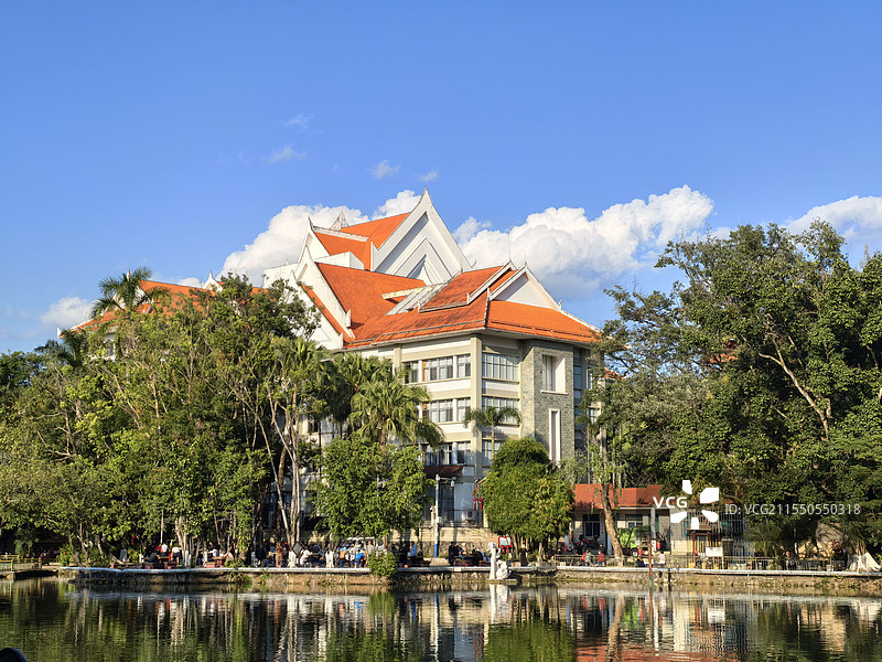 西双版纳城市风光图片素材