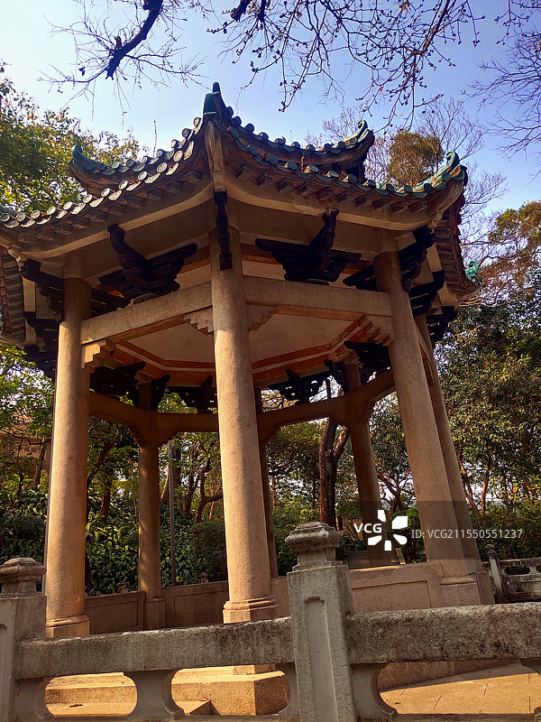 2025年2月广州市级文物保护单位—海员亭风情图片素材