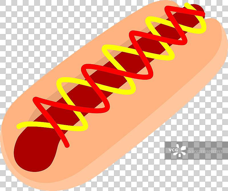 烤热狗图片素材