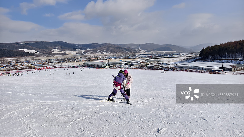 雪场较量图片素材